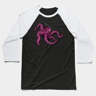 Kraken's Breakout: Playful Tentacles Embrace Freedom Baseball T-Shirt